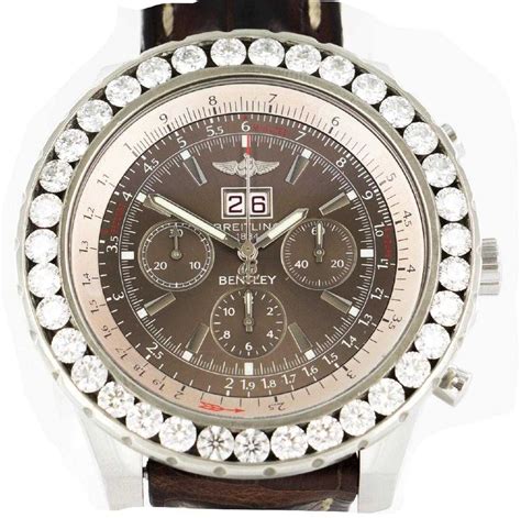 breitling and bentley - breitling bentley diamond bezel.